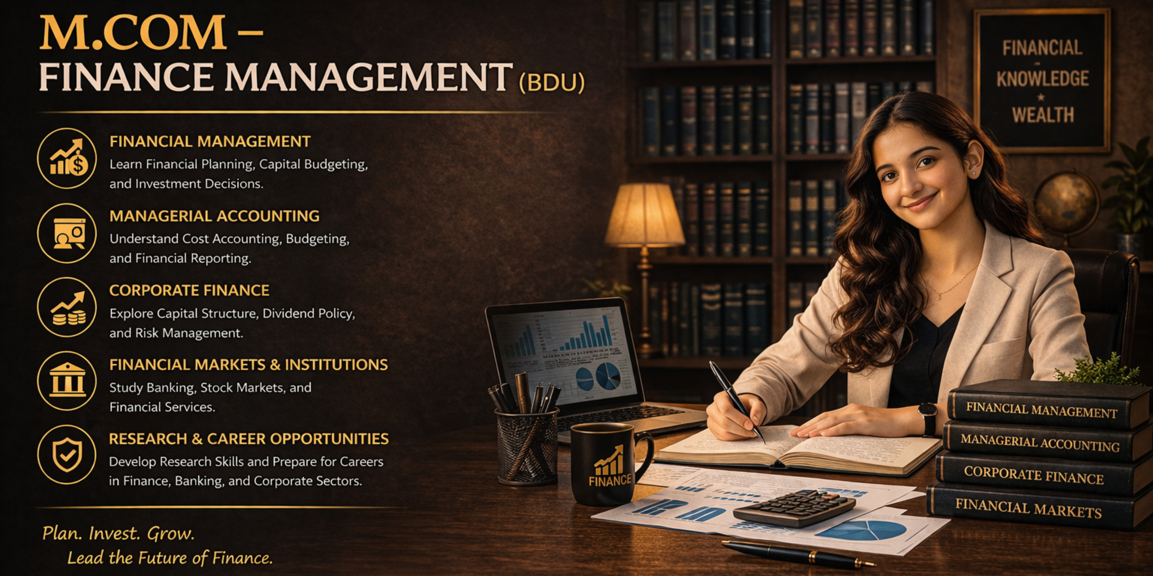 M.Com Finance Management